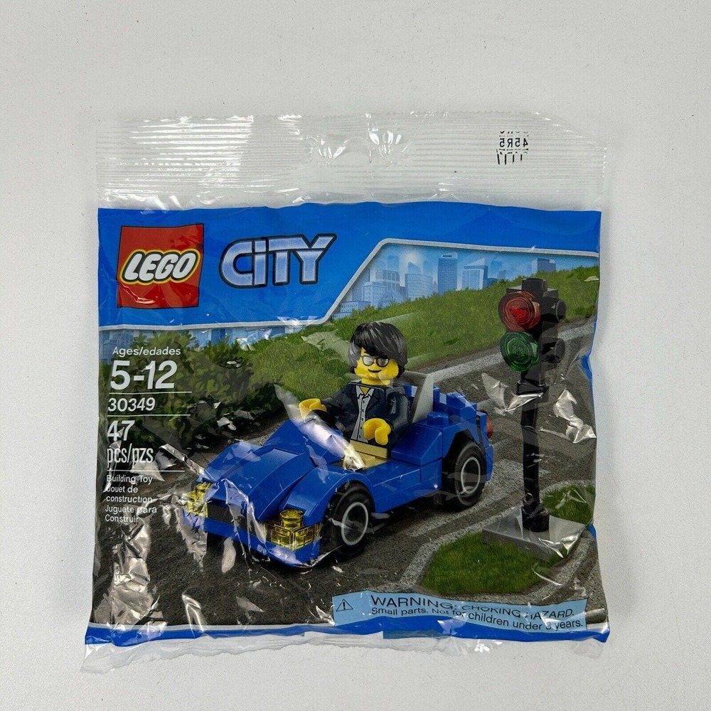 New LEGO 30349 City Sports Car Blue polybag new sealed 47 pieces‎